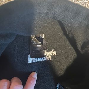 Men north face zip up
